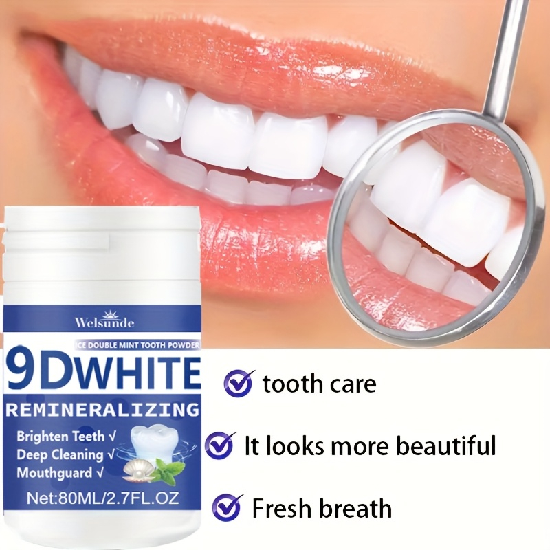 Teeth Whitening Co - 9D 화이트 재광화 하이드록시아파타이트 치약, 치아