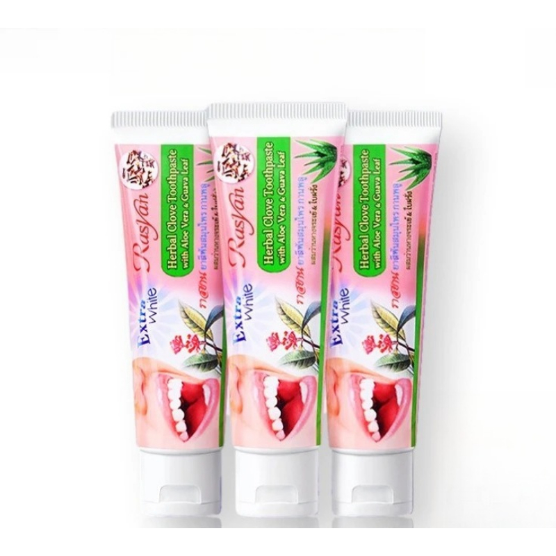 Teeth Whitening Thailand - 태국 라시안 허벌 클로브 치약 -