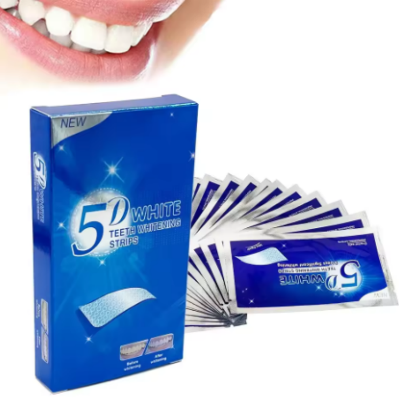 Whitening Strip 3D - 14/28/70개입 혼합형 3D/5D/9D 젤 치아 미백