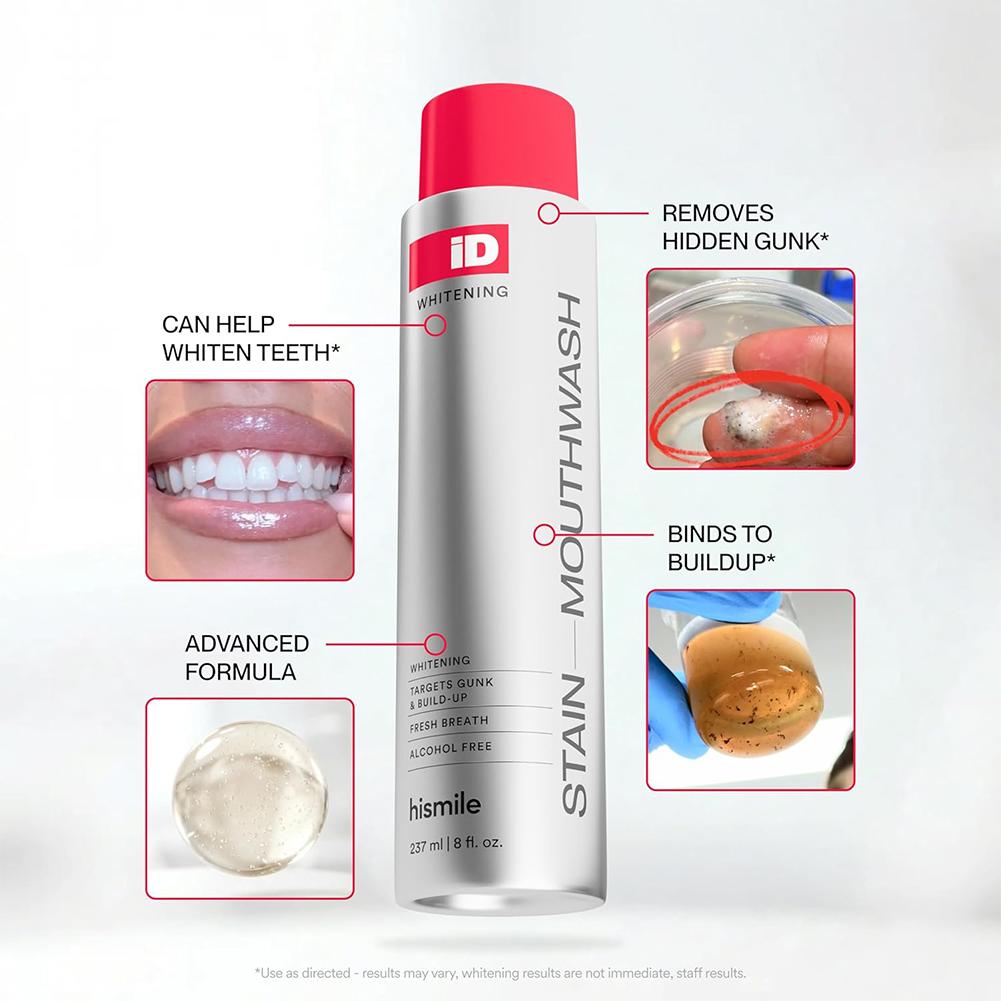 Teeth Whitening Hismile - Hismile iD 알코올 프리 구강청결제 딥