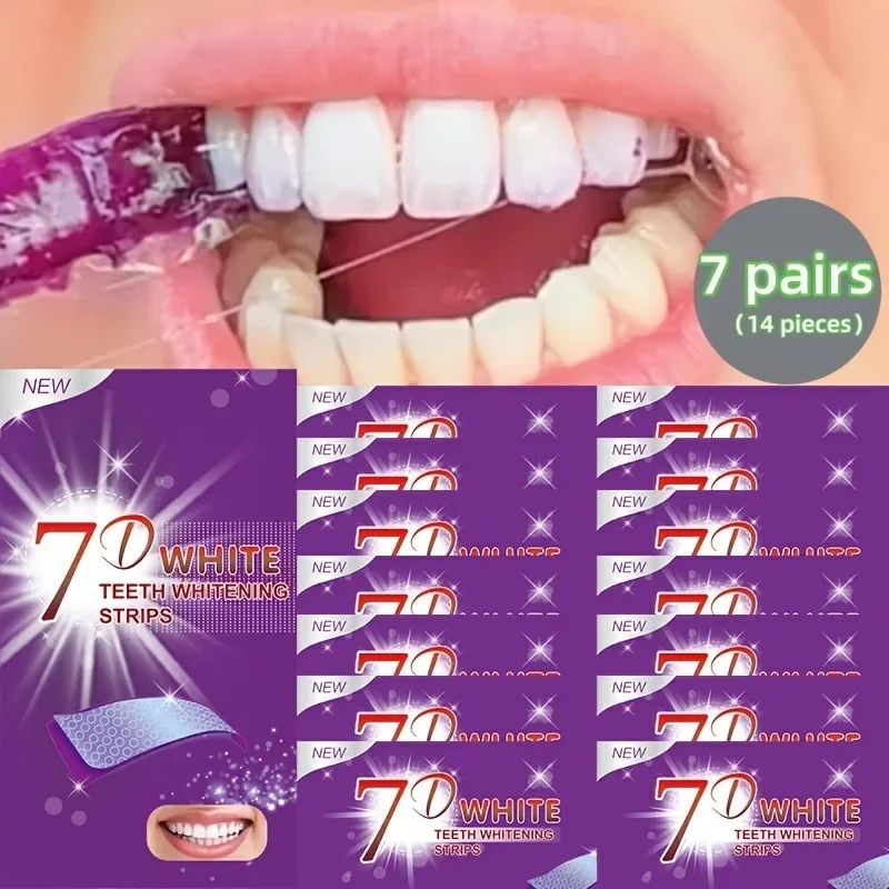 Whitening Strip 3D - 자연스러운 밝은 흰색을 위한 새로운 치아