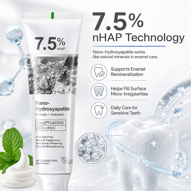 Teeth Whitening Kit - 5/6개입 7.5% nHAP 나노 하이드록시아파타이트 치약