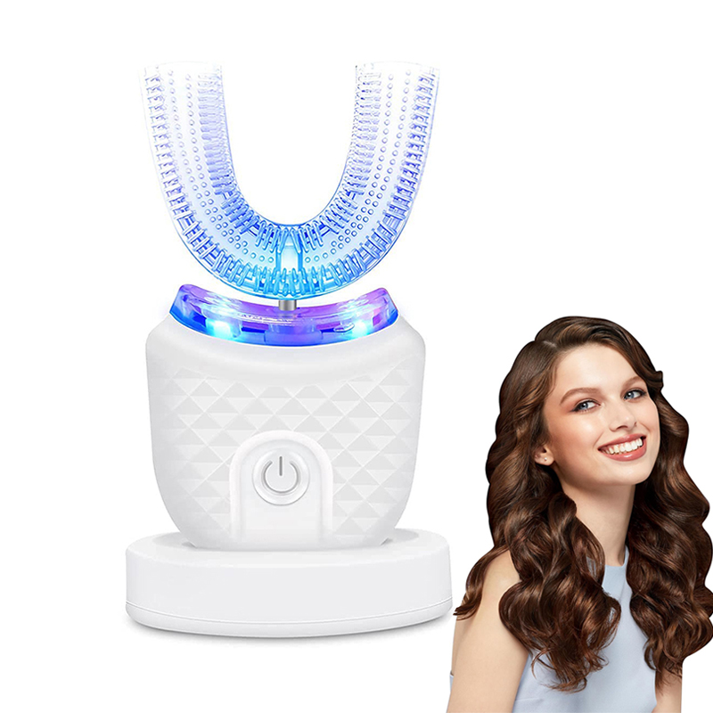 Teeth Whitening Kit With Light - U자형 충전식 라이트 빠른 미백 치아