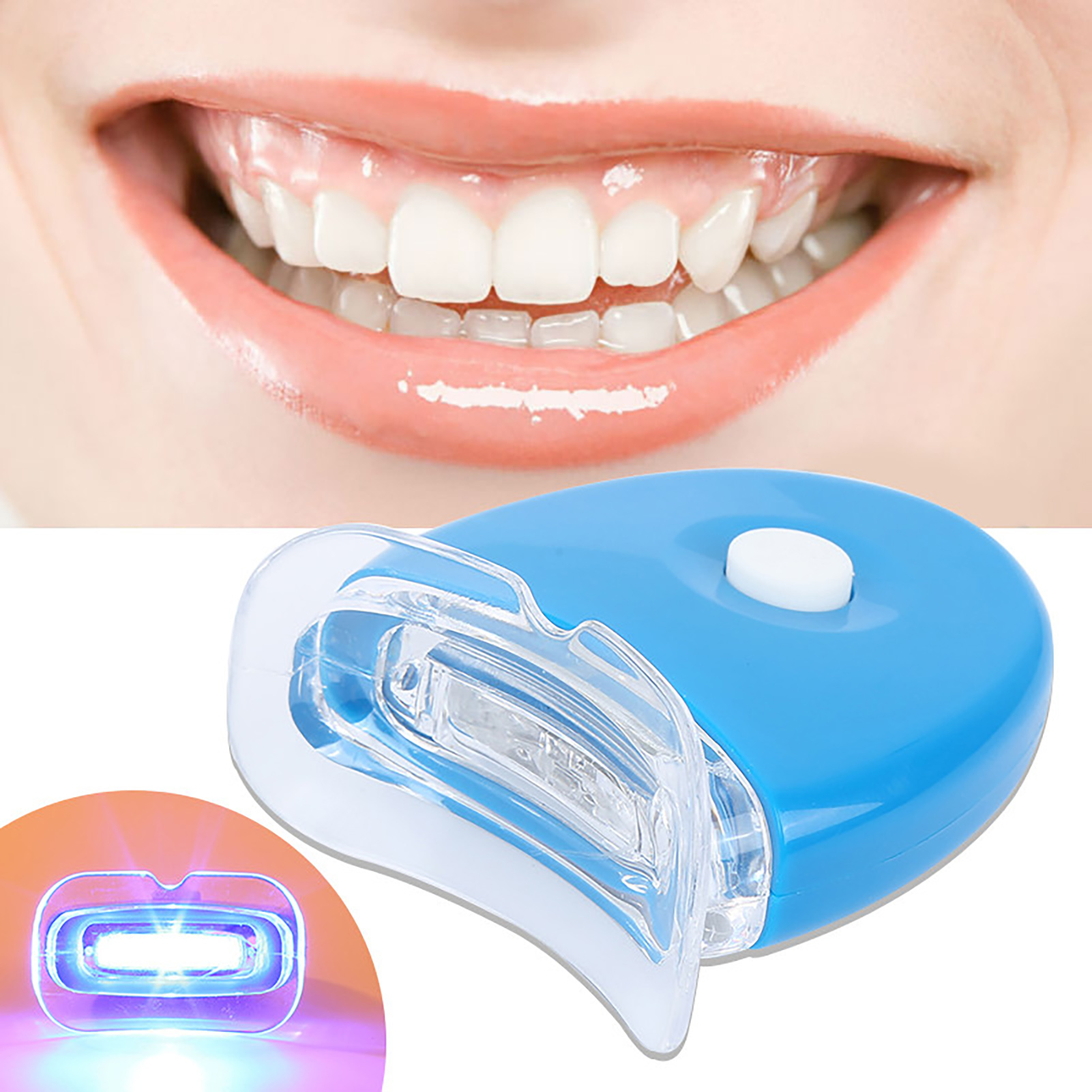 Teeth Whitening Led Kit - 치아 미백 가속기 라이트 뷰티 건강