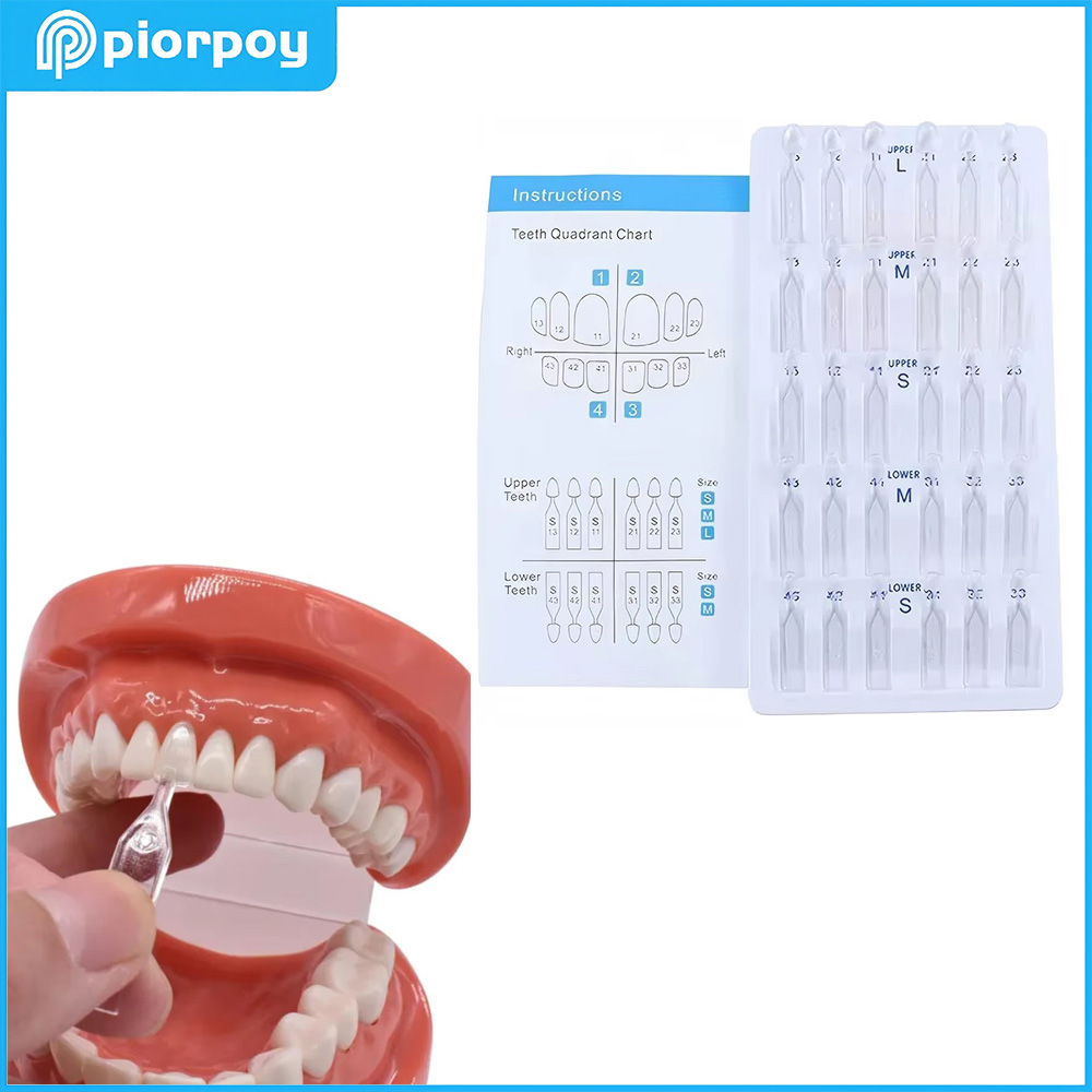 Teeth Whitening Kit With Light - PIORPOY 치과 복합 수지 베니어 금형