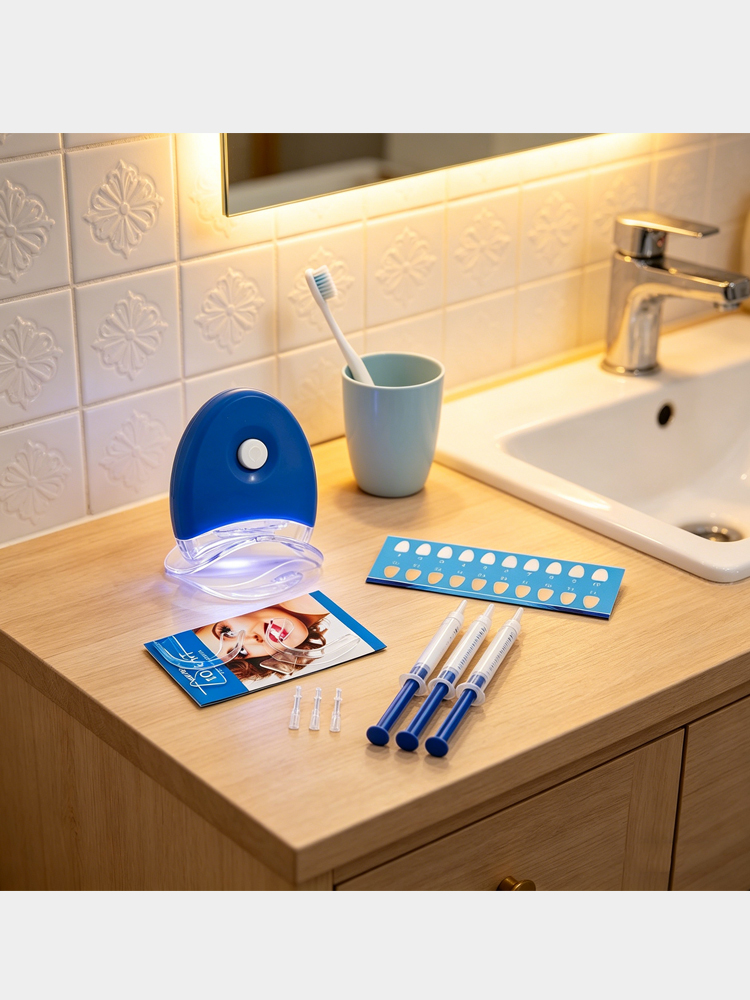 Teeth Whitening Led Kit - 글로리스마일 치아 키트 - LED 라이트,