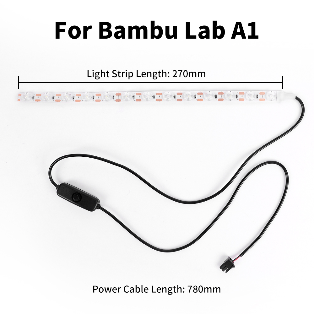 Bambu Lab A1/A1mini용 업그레이드 LED - Whitening Strip 3D 리뷰 및 가격