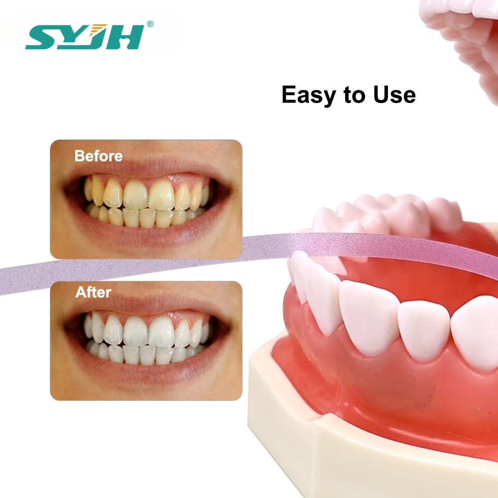 치아 연마 스트립 롤 치아 미백 키트 3가지 그릿 6M - Teeth Whitening Kit 리뷰 및 가격