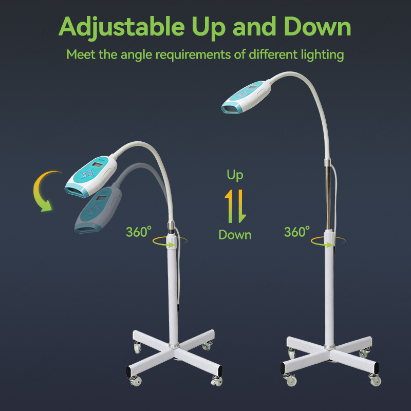 50W 치과용 터치스크린 3색 치아 미백기 냉광 램프  - Teeth Whitening Led 리뷰 및 가격