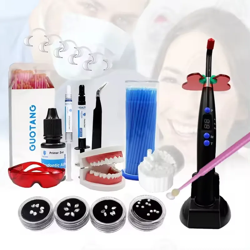【CHIMU HOME】 전문가용 DIY 메이크업 치아  - Teeth Whitening Kit With Light 리뷰 및 가격