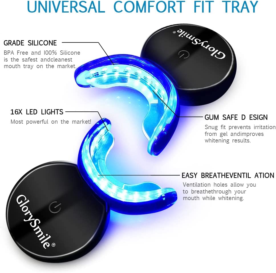 글로리스마일 살롱 무과산화수소 무선 32구 LED 치아 - Teeth Whitening Led Kit 리뷰 및 가격
