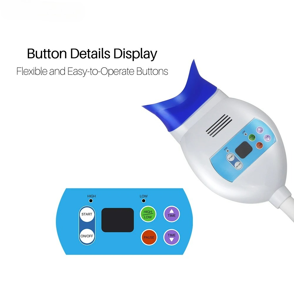 데스크탑 치아 미백 냉광기 8 LED 3색 조절 가능  - Teeth Whitening Led 리뷰 및 가격