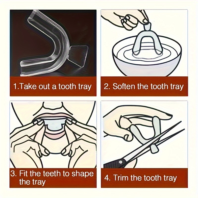 유니섹스 치아 교정기 실리콘 투명 치아 교정 트레이 미 - Teeth Whitening Tray 리뷰 및 가격