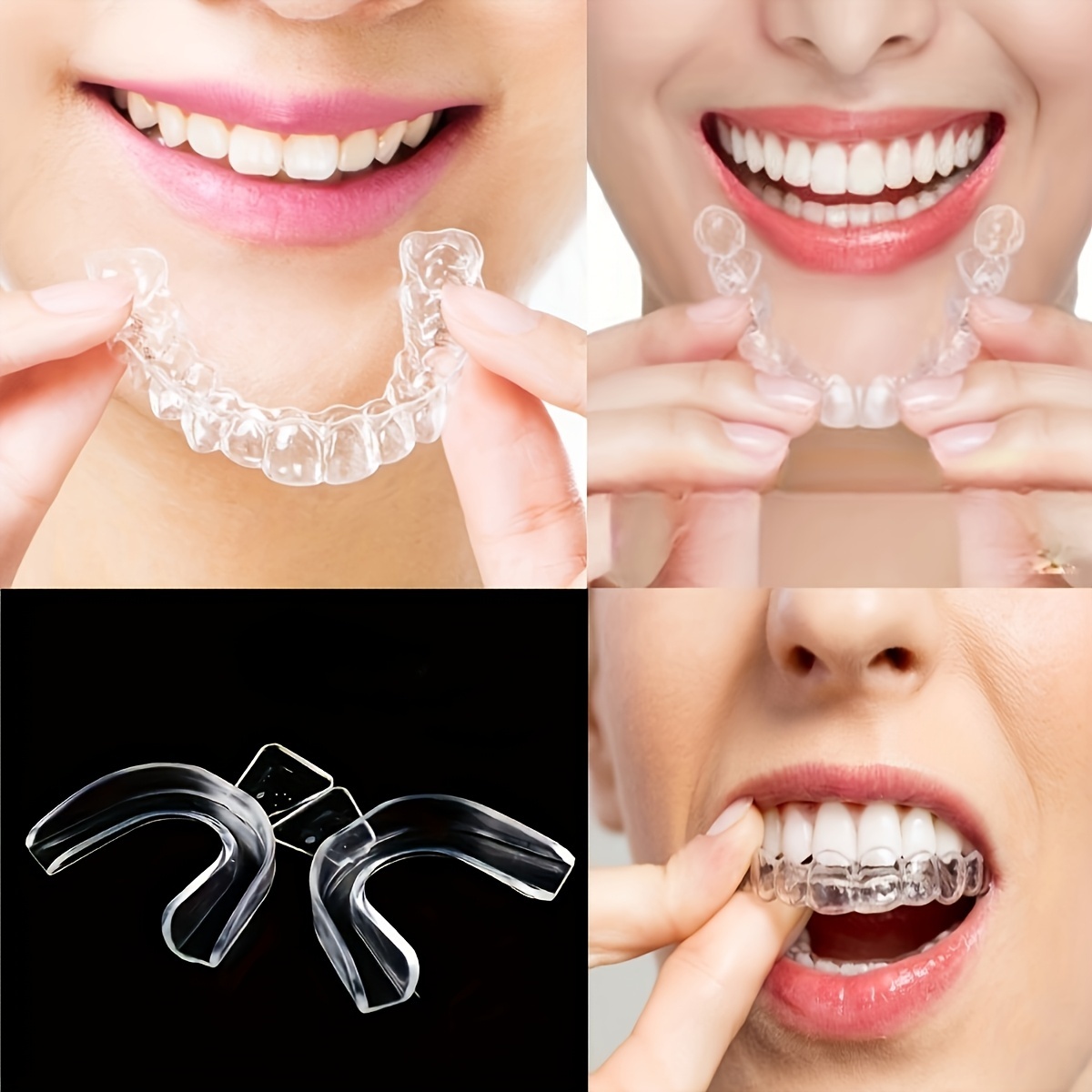 유니섹스 치아 교정기 실리콘 투명 치아 교정 트레이 미 - Teeth Whitening Tray 리뷰 및 가격