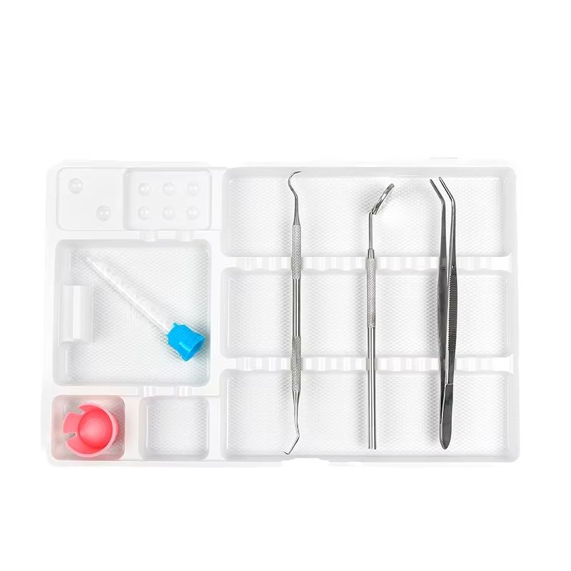 10개입 일회용 다중 구획 치과용 플라스틱 트레이, 흰 - Teeth Whitening Tray 리뷰 및 가격