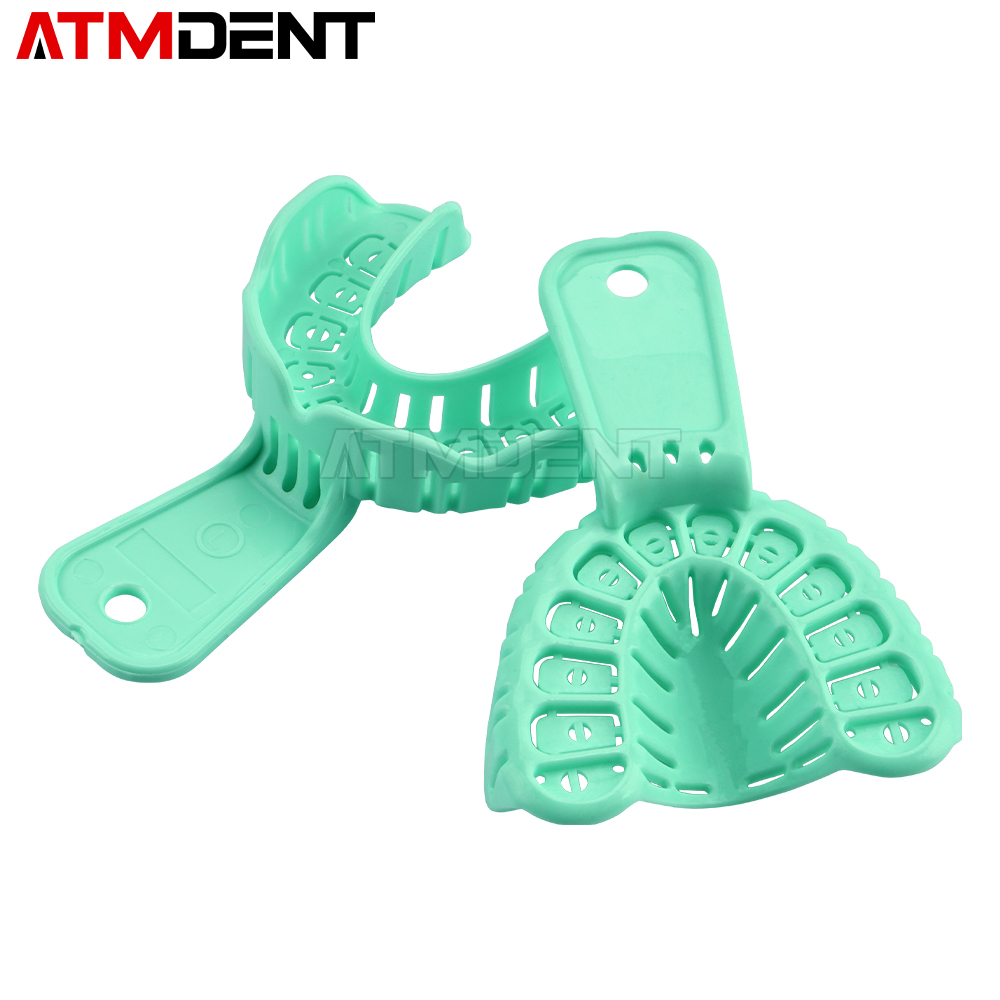 6 개/대 치과 인상 플라스틱 트레이 S/M/L 치과  - Teeth Whitening Tray 리뷰 및 가격
