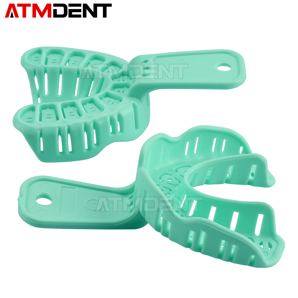 6 개/대 치과 인상 플라스틱 트레이 S/M/L 치과  - Teeth Whitening Tray 리뷰 및 가격