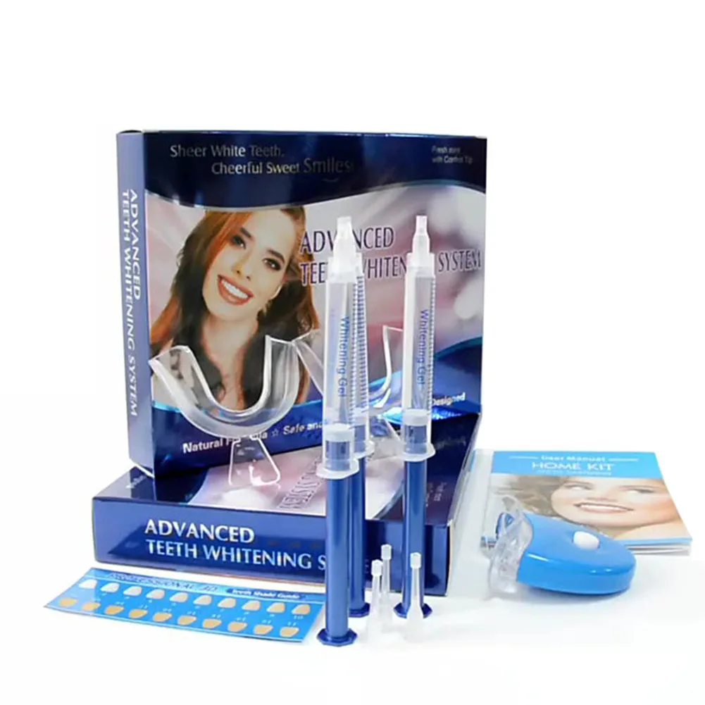 3ML 치아 미백 젤 주사기 카바마이드 과산화물 35% - Teeth Whitening Led Kit 리뷰 및 가격