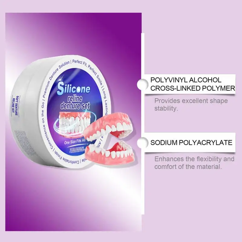 실리콘 틀니 세트 맞는 임시 치열 교정 치아 틀니 가짜 - Teeth Whitening Naturally 리뷰 및 가격
