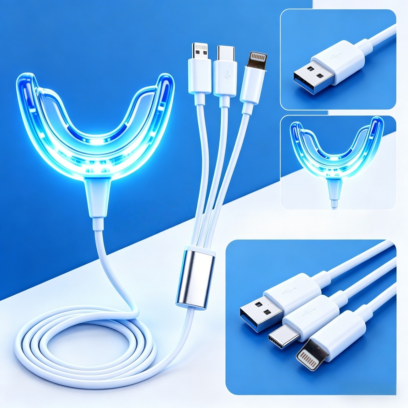 LED 휴대용 치아 미백 키트, 남녀공용, 누런 치아, - Teeth Whitening Led Kit 리뷰 및 가격