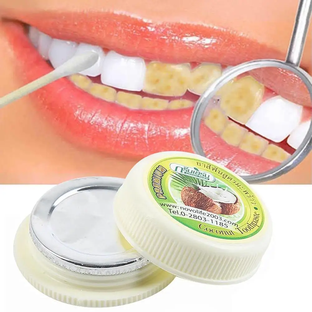 25g 라시안 타이 클로브 코코넛 치약 콤보 허브 화이 - Teeth Whitening Co 리뷰 및 가격