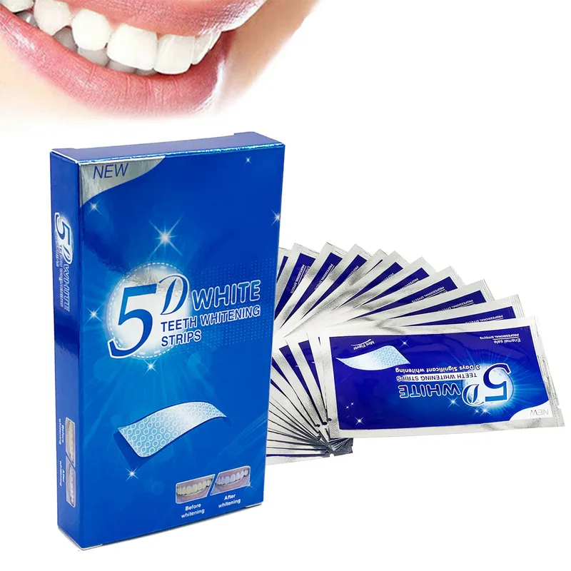 1-12pcs 5D 화이트닝 치아 스티커 화이트 치아  - Teeth Whitening Gel Refills 리뷰 및 가격