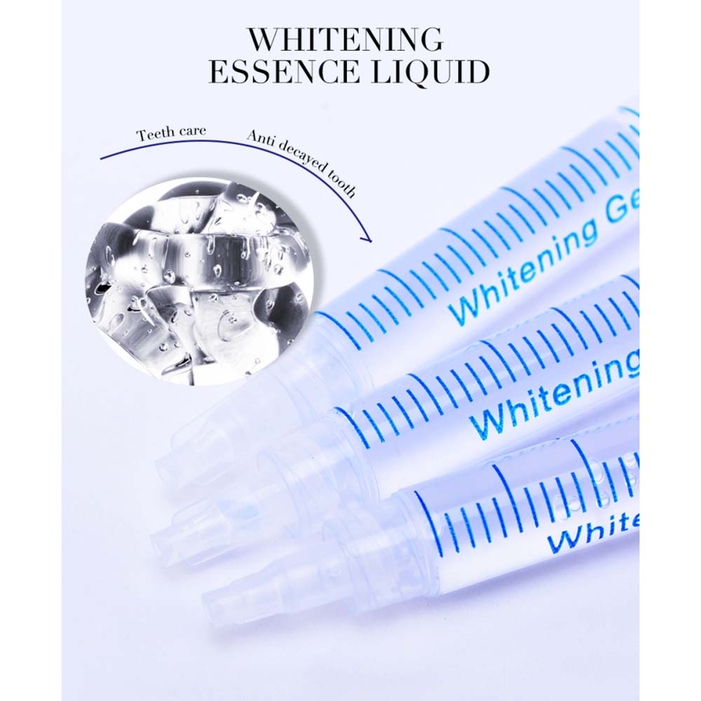최고 품질의 과산화물 치아 미백 젤 키트 표백 시스템  - Teeth Whitening Kit With Light 리뷰 및 가격