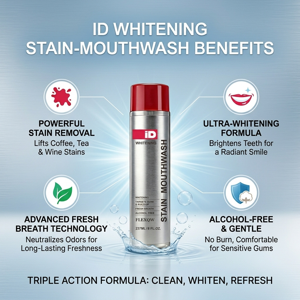 히스마일 ID 화이트닝 스테인 마우스워시 237ml 오 - Teeth Whitening Hismile 리뷰 및 가격