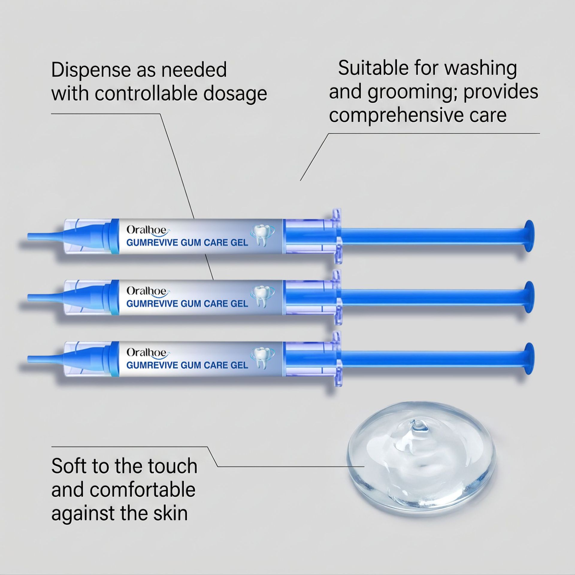 구강 관리 젤 3개입 잇몸 세척 주사기 키트, 매일 가 - Teeth Whitening App 리뷰 및 가격