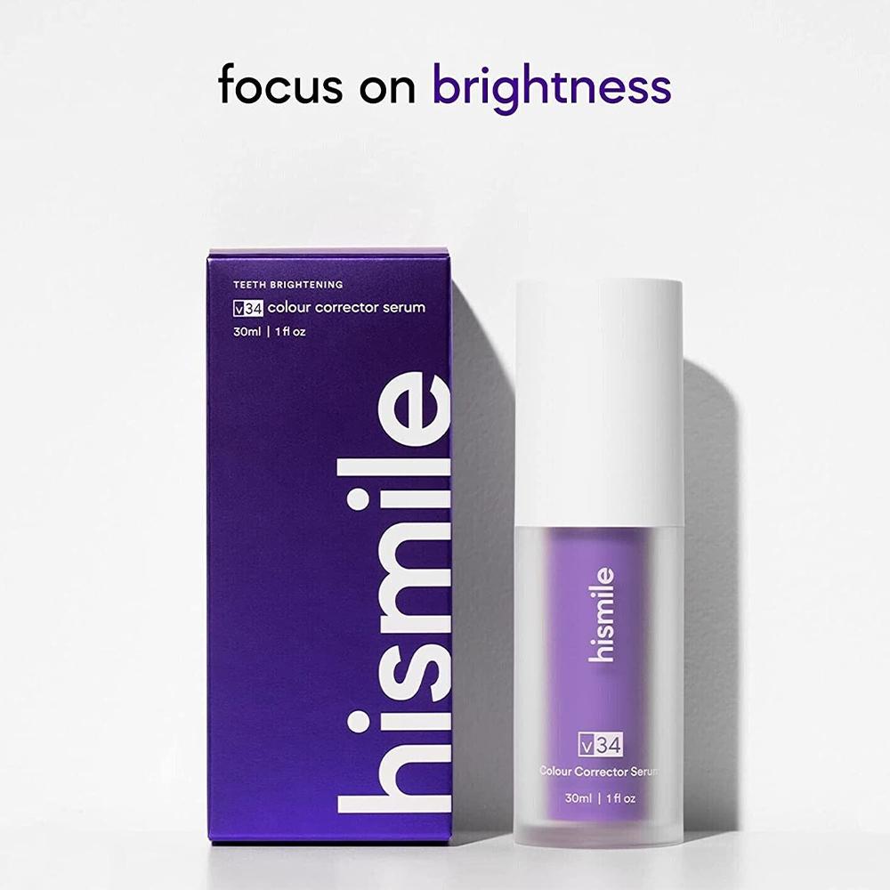 30ml 히스마일 V34 컬러 코렉터 세럼 치아 얼룩  - Teeth Whitening Hismile 리뷰 및 가격