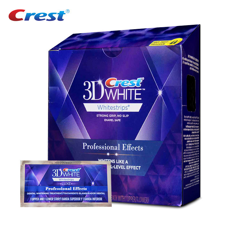 오리지널 크레스트 3D 화이트 스트립 치아 화이트닝 스 - Whitening Strip 3D 리뷰 및 가격
