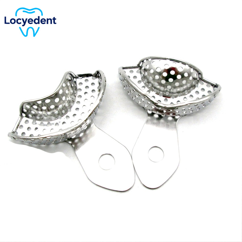10 개/대 치과 인상 트레이 스테인레스 스틸 상부 및 - Teeth Whitening Tray 리뷰 및 가격