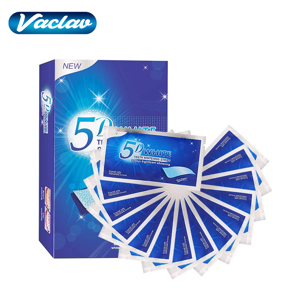 5D 화이트 치아 미백 스트립 미백 젤 화이트 스트립  - Teeth Whitening Gel Refills 리뷰 및 가격